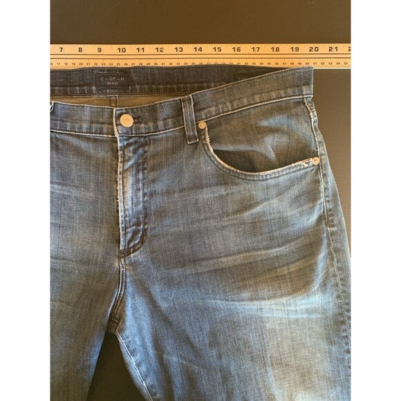$249 Citizens of Humanity Mens 38x31" Blue Denim Straight Leg Perfect Jeans Note - Picture 16 of 16
